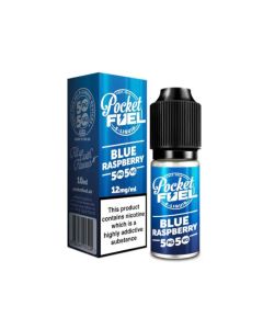 Pocket Fuel 50/50 E-Liquid - Blue Raspberry - 10ml