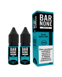 Bar None Nic Salts - Blue Razz Ade - 10ml - 2PK