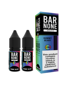 Bar None Nic Salts - Gummy Beary - 10ml - 2PK