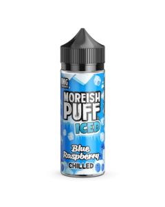 Moreish Puff Iced Shortfill - Blue Raspberry Chilled - 100ml