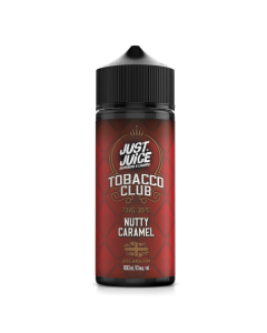 Just Juice Shortfill - Nutty Caramel Tobacco - 100ml