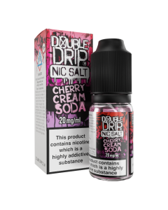 Double Drip Nic Salts - Cherry Cream Soda - 10ml