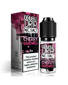 Double Drip Nic Salts - Cherry Bakewell - 10ml 