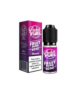 Pocket Fuel 50/50 E-Liquid - Fruit Bomb - 10ml