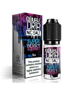 Double Drip Nic Salts - Super Berry Sherbet - 10ml