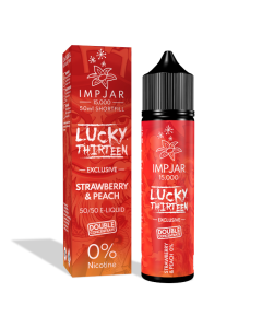 Imp Jar x Lucky 13 Shortfill - Strawberry & Peach - 50ml