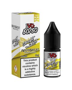 IVG E-Liquid 50:50 - Straight N Cut Tobacco - 10ml