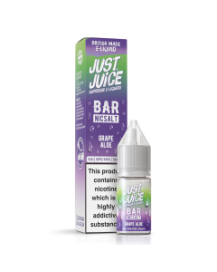 Just Juice Bar Range Nic Salt - Grape Aloe - 10ml