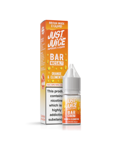 Just Juice Bar Range Nic Salt - Orange & Clementine - 10ml