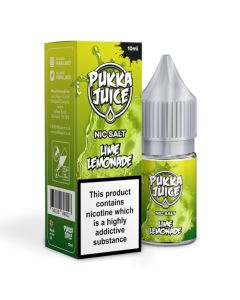 Pukka Juice Nic Salt - Lime Lemonade - 10ml