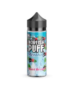 Moreish Puff Menthol Shortfill - Mixed Berries - 100ml