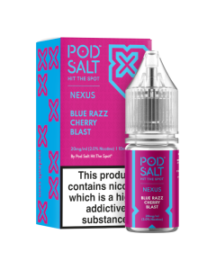 Nexus Nic Salt - Blue Razz Cherry Blast - 10ml