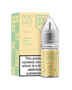 Nexus Nic Salt - Lemon Lime Sorbet - 10ml