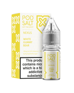 Nexus Nic Salt - White Gummy Bear - 10ml