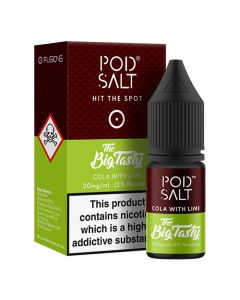 Pod Salt Fusion Nic Salt - Big Tasty Cola with Lime - 10ml