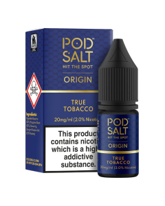 Pod Salt Origin Nic Salt - True Tobacco - 10ml