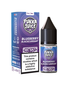 Pukka Juice Nic Salt - Blueberry Blackcurrant - 10ml