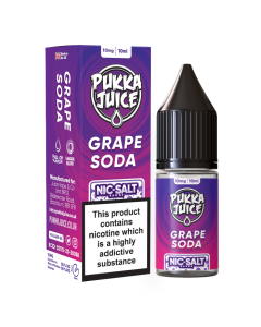 Pukka Juice Nic Salt - Grape Soda - 10ml
