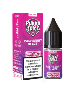 Pukka Juice Nic Salt - Raspberry Blaze - 10ml