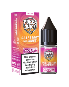 Pukka Juice Nic Salt -  Raspberry Sherbet - 10ml