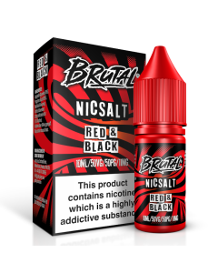 Brutal Nic Salt - Red & Black - 10ml