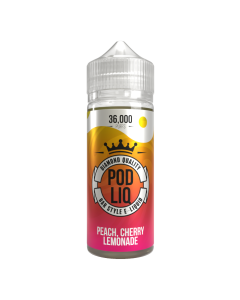Riot Squad Pod Liq Shortfill - Peach Cherry Lemonade - 80ml