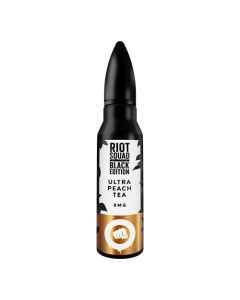 Riot Squad Black Edition Shortfill - Ultra Peach Tea - 50ml