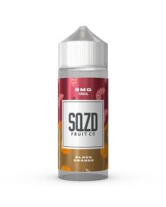 SQZD Fruit Co Shortfill - Blood Orange - 100ml