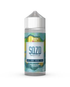 SQZD On Ice Shortfill - Tropical Punch On Ice - 100ml