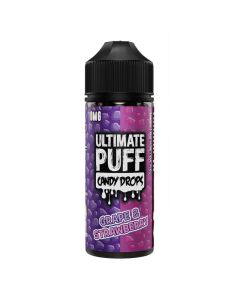 Ultimate Puff Candy Drops Shortfill - Grape & Strawberry - 100ml