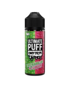 Ultimate Puff Candy Drops Shortfill - Watermelon & Cherry - 100ml