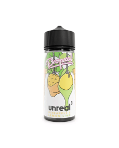 Unreal 3 Shortfill - Pineapple Lemon & Lime - 100ml